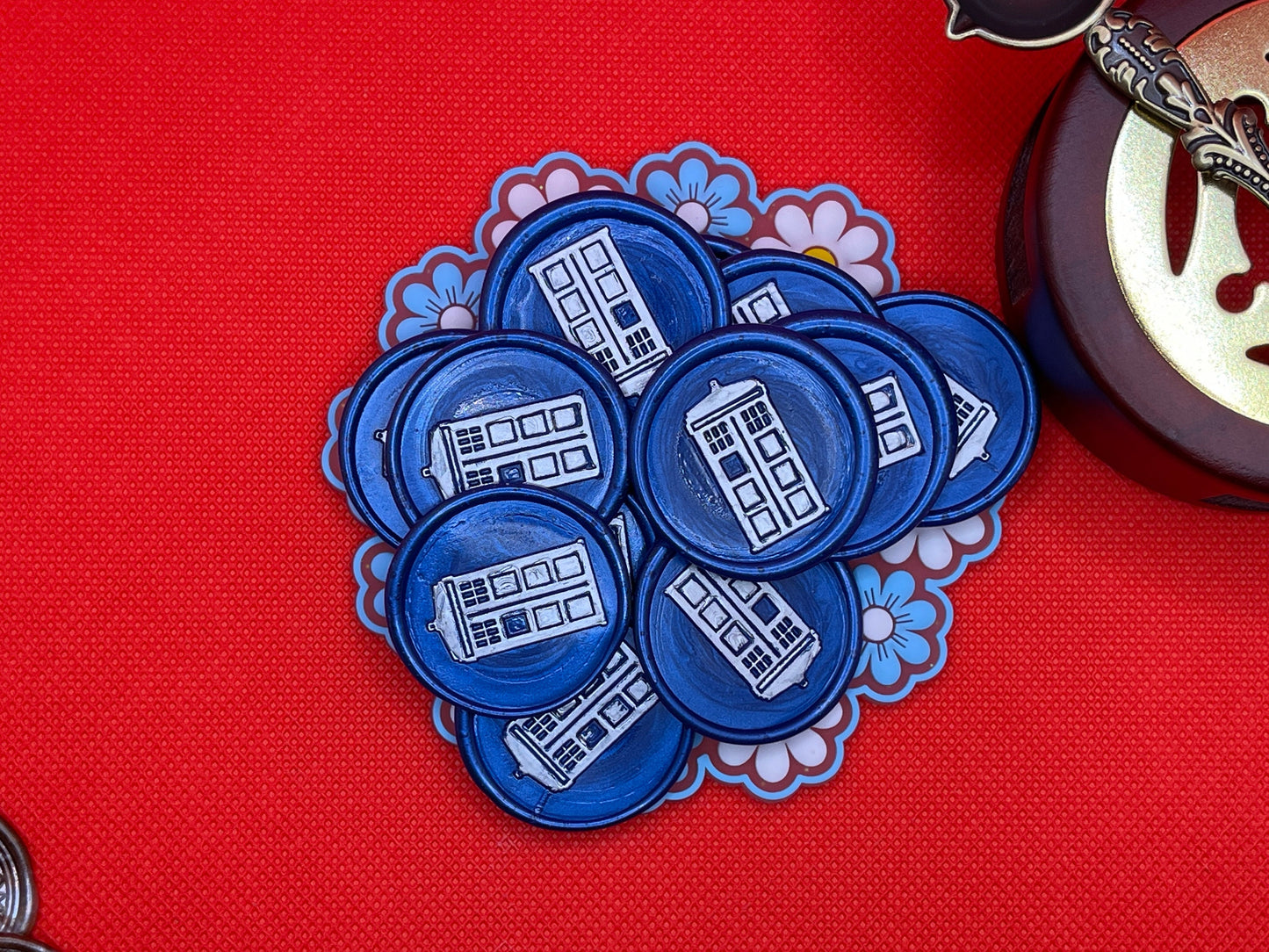 Police Call Box Wax Seal