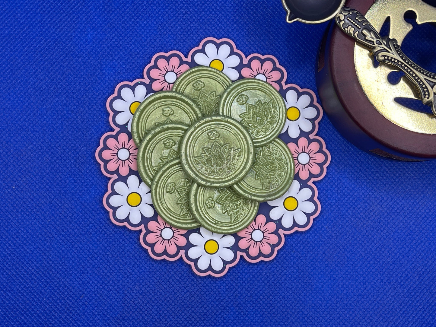Sahasrara Chakra Lotus Wax Seal