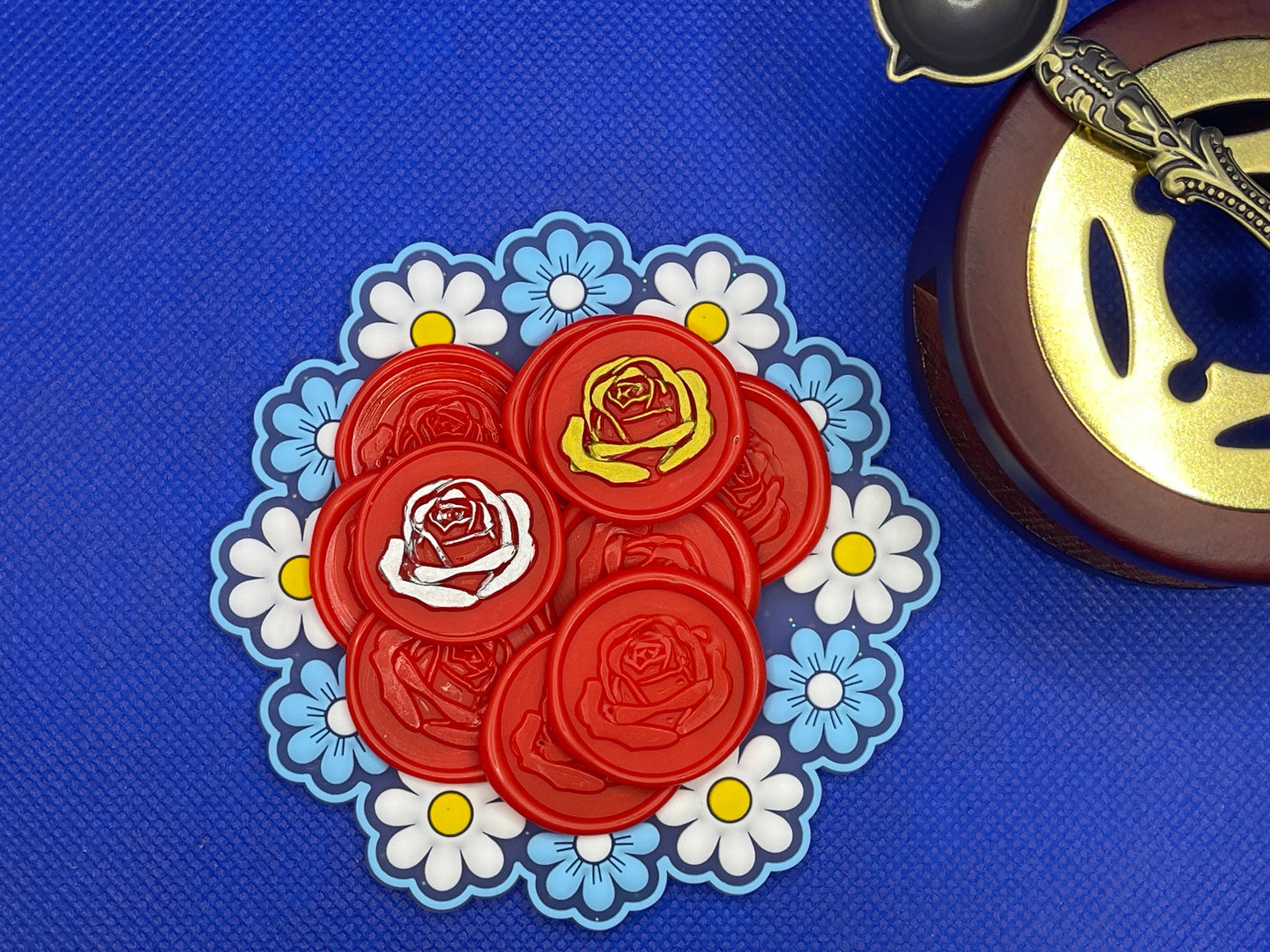Rose Blossom Wax Seal