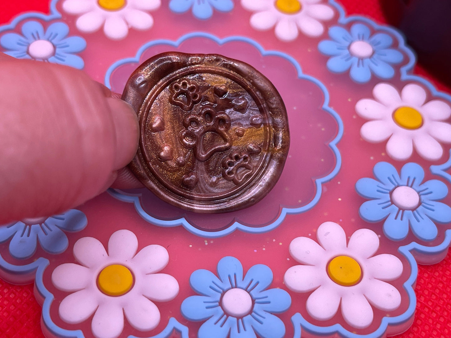 Paw Prints of Love Wax Seal