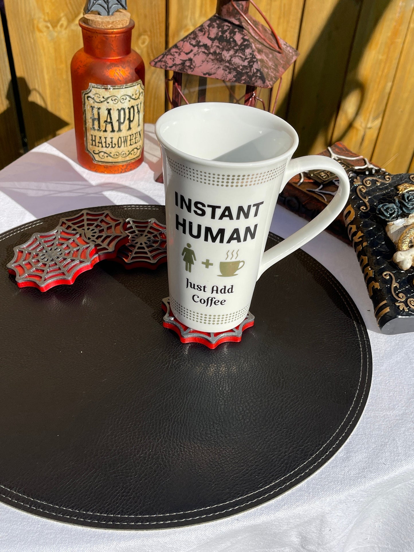 Halloween Spiderweb Coaster Seconds