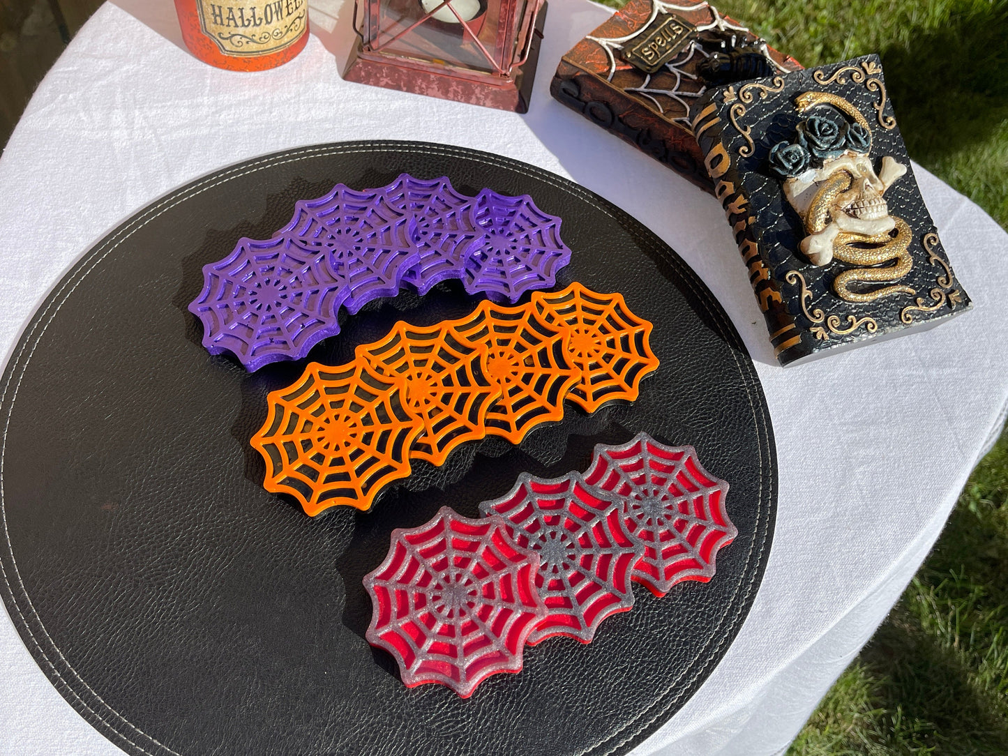 Halloween Spiderweb Coaster Seconds