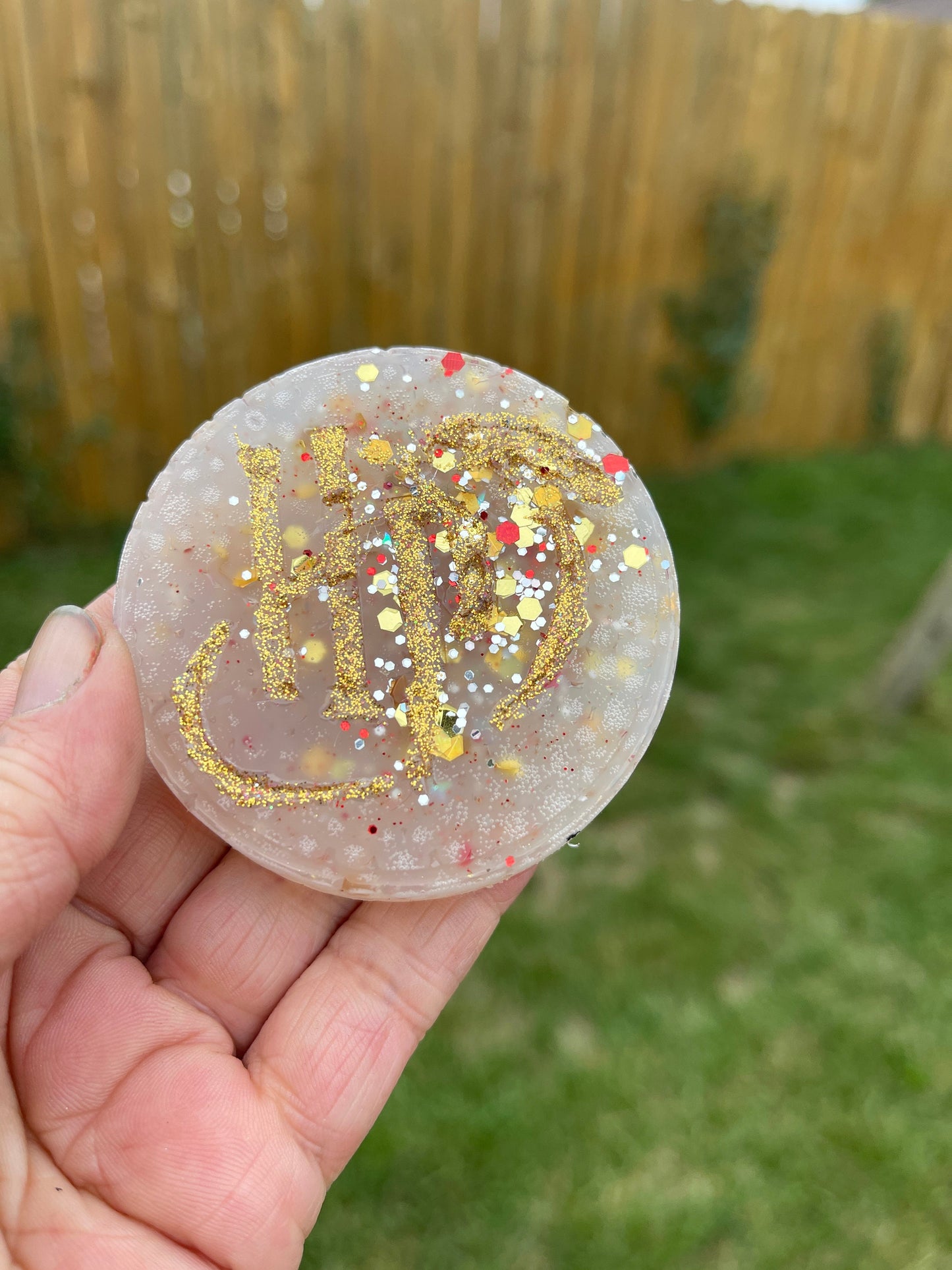 Cashmere Glow Scented Vent Sized Wizardry Logo | Freshie | Freshy | Air Freshener