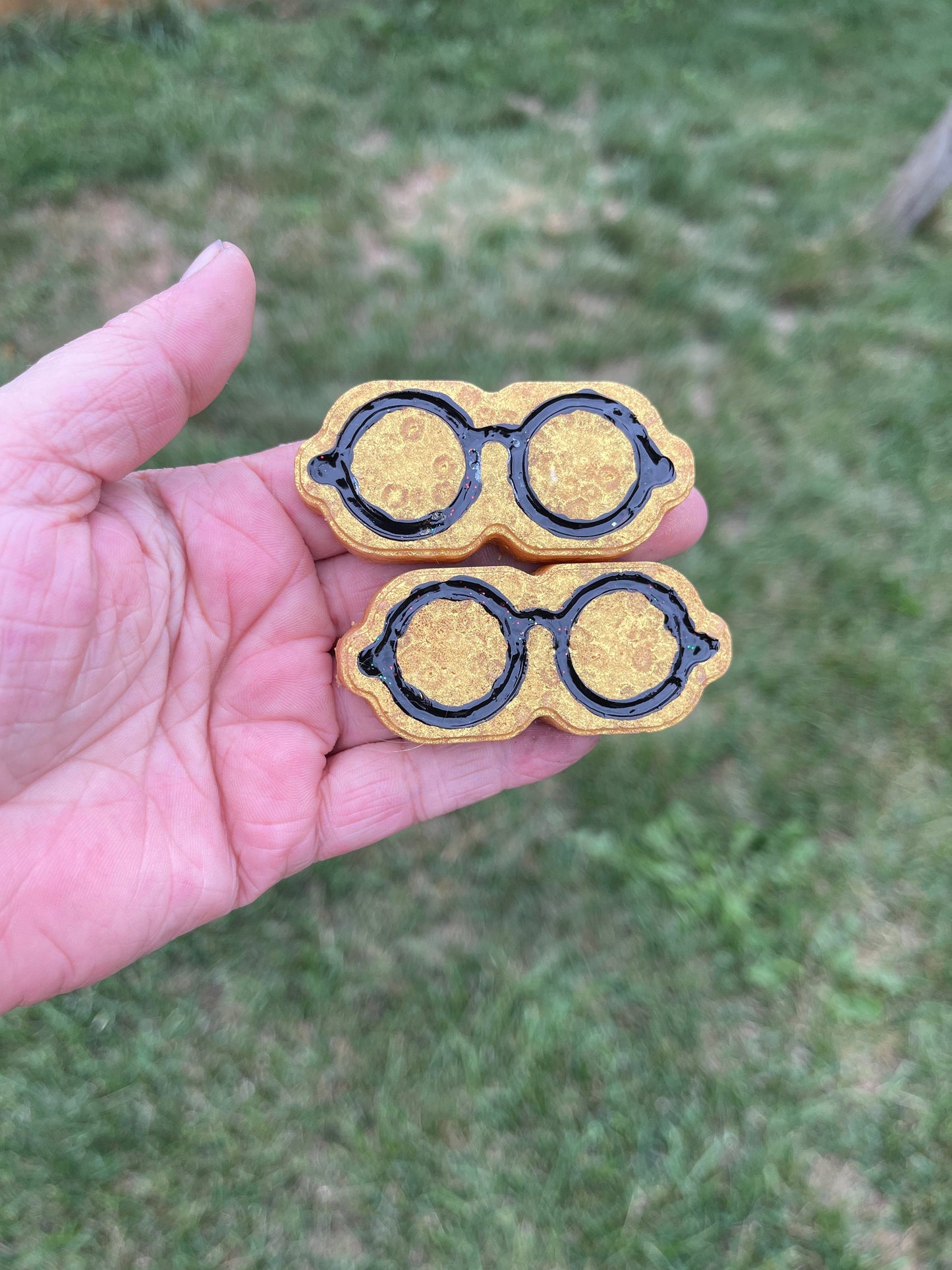 Cashmere Glow Scented Vent Sized Wizard Glasses 2 Pack | Freshie | Freshy | Air Freshener