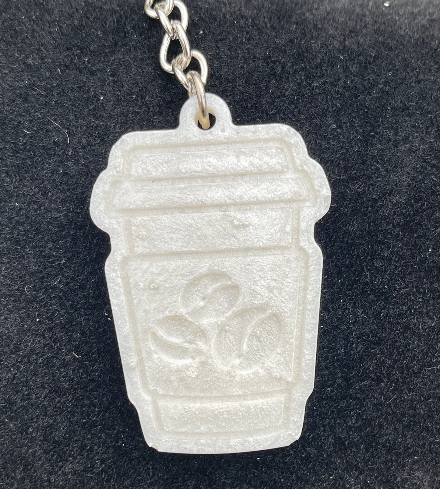 Small Hot Beverage Lovers Club Resin Keychains | Zipper Pulls | Backpack Accessory