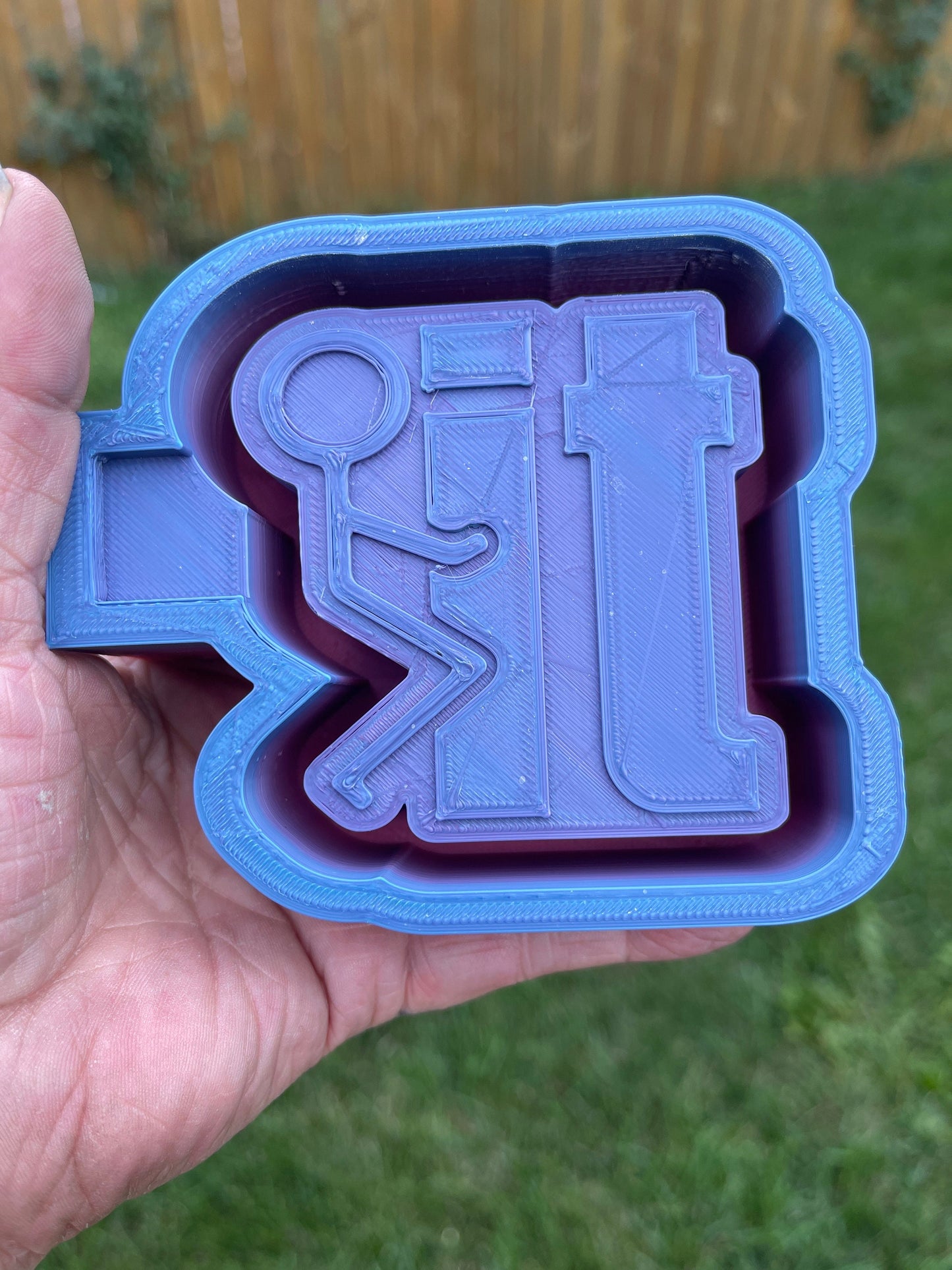 Vent Sized F*ck It 3D Printed Silicone Freshie | Freshy | Air Freshener Mold