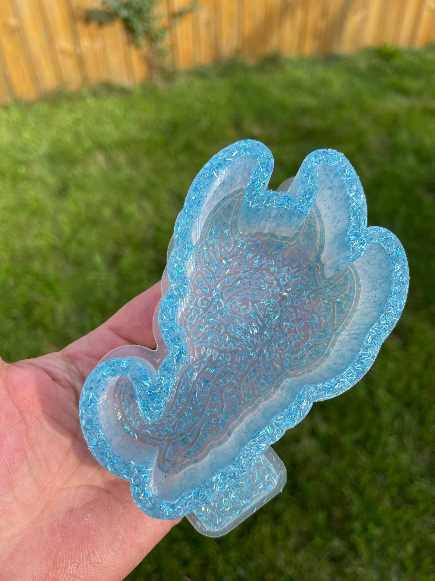 Krampus Horror Spooky Character 3D Printed Silicone Freshie | Freshy | Air Freshener Mold