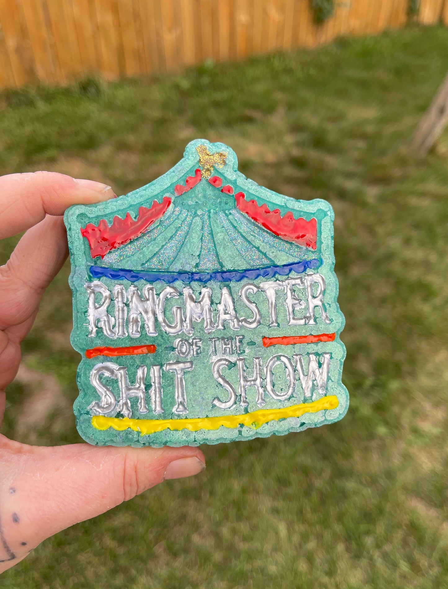 Pink Salt & Water Lily Scented Ringmaster | Freshie | Freshy | Air Freshener