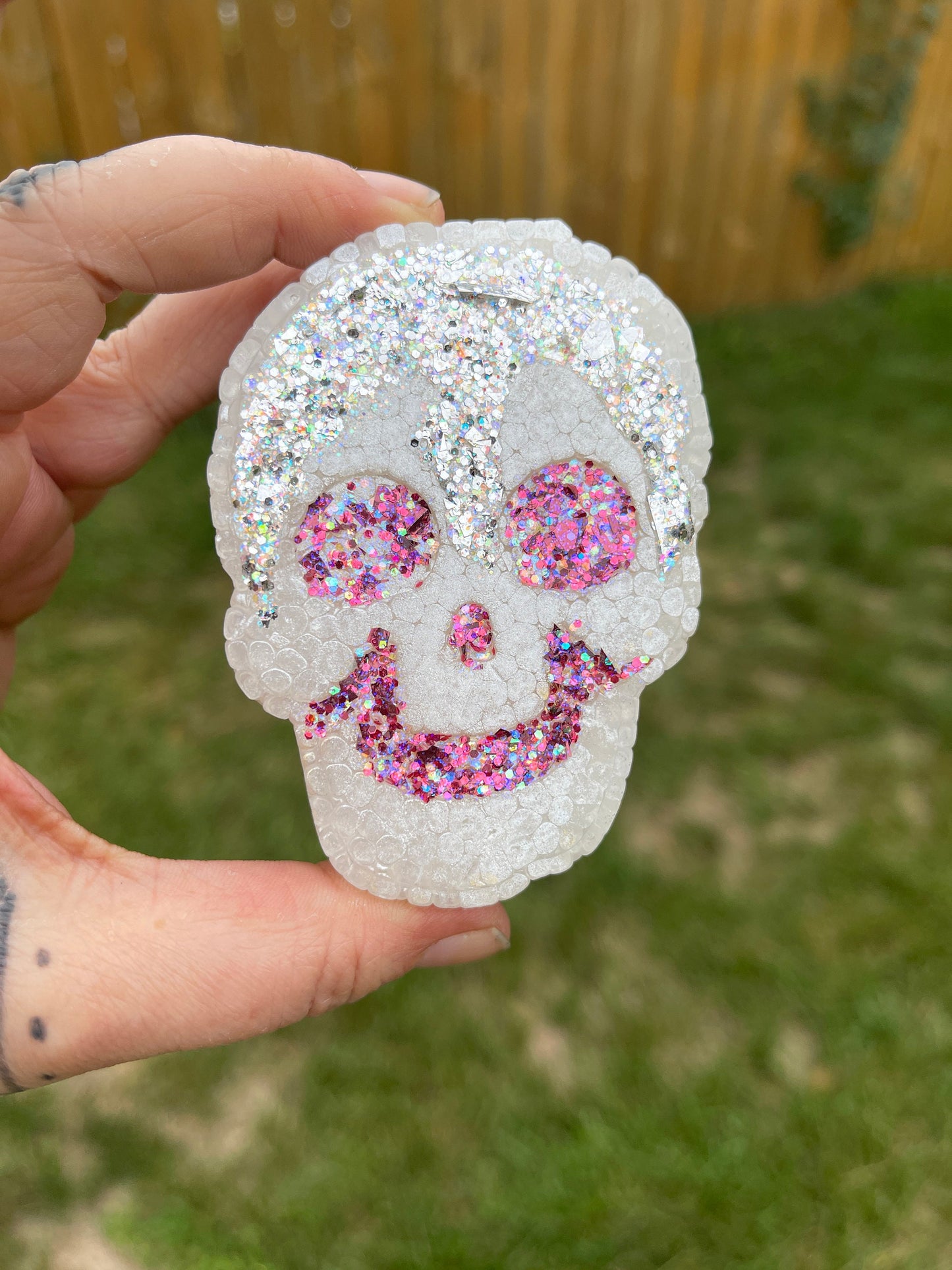 New Car Scented Vent Sized Skull | Freshie | Freshy | Air Freshener