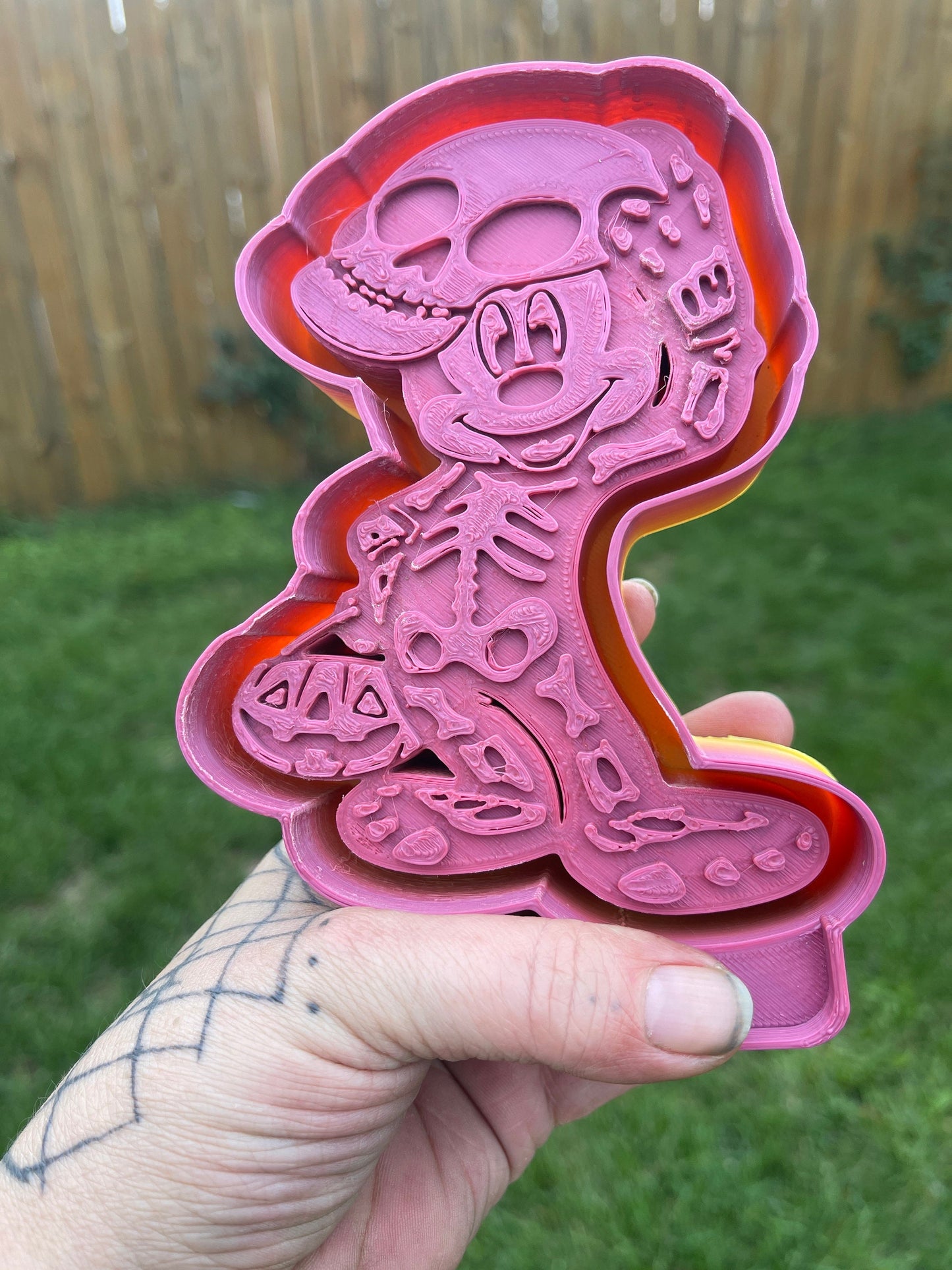 Trick or Treat Halloween Mouse 3D Printed Silicone Freshie | Freshy | Air Freshener Mold