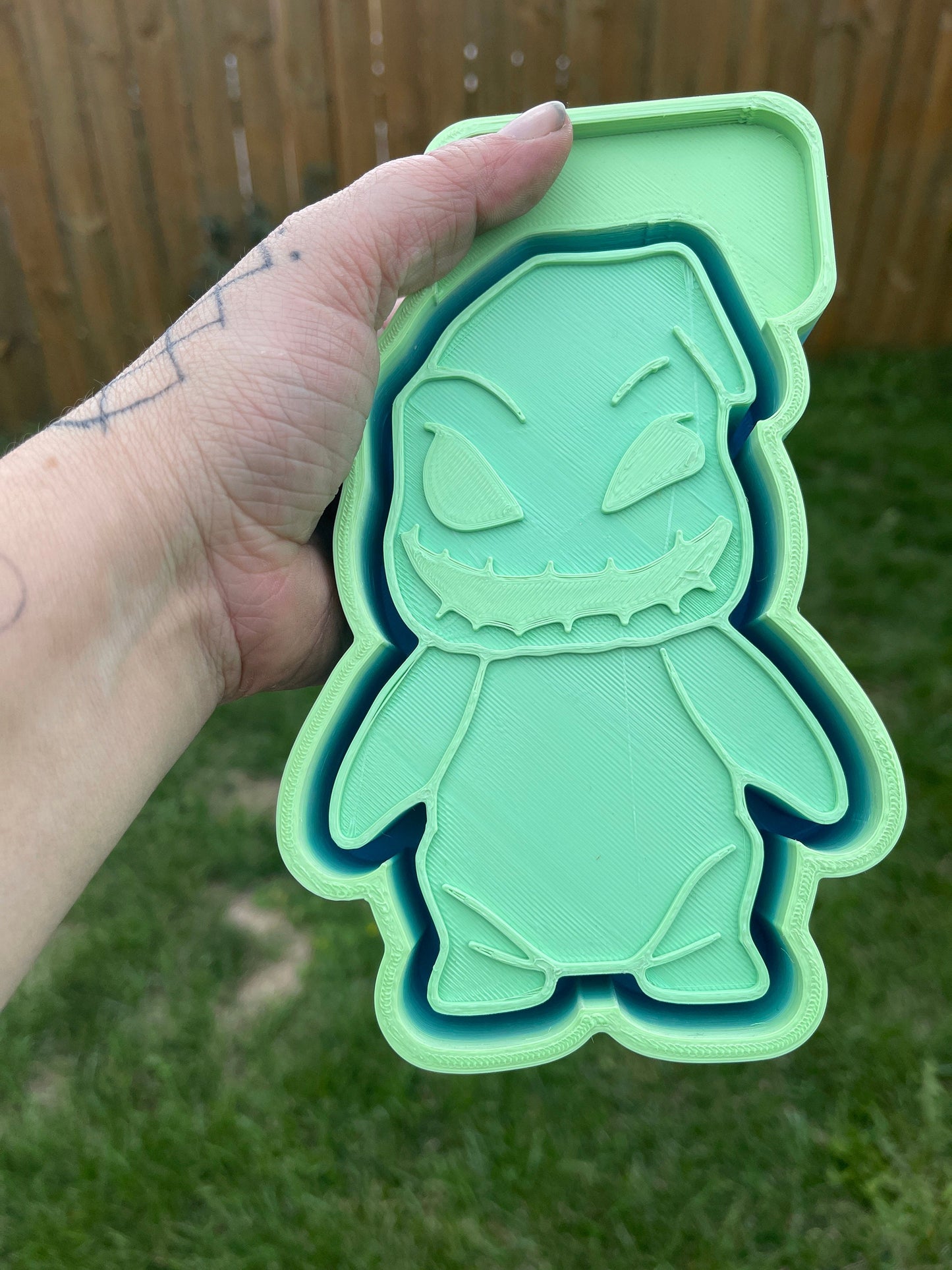 Monster 3D Printed Silicone Freshie | Freshy | Air Freshener Mold