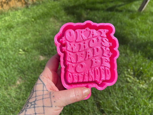 Okay, Who’s Ready To Be Offended 3D Printed Silicone Freshie | Freshy | Air Freshener Mold